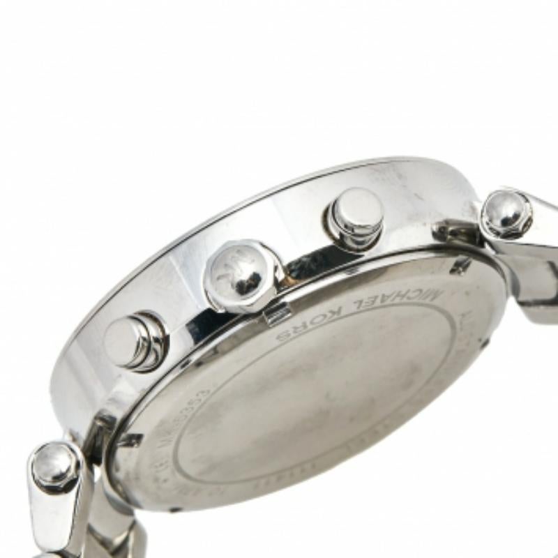 Reloj de pulsera para mujer Michael Kors Parker MK5353 de acero inoxidable plateado 39 mm en venta 2