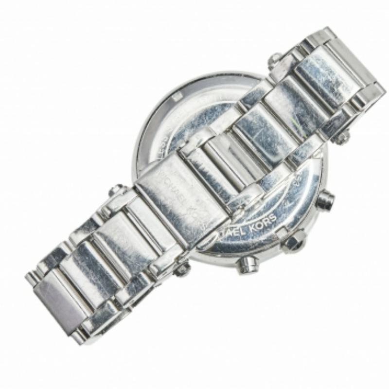 Reloj de pulsera para mujer Michael Kors Parker MK5353 de acero inoxidable plateado 39 mm en venta 4