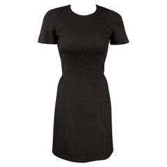 Used MICHAEL KORS Size 0 Black Crepe Shift Dress