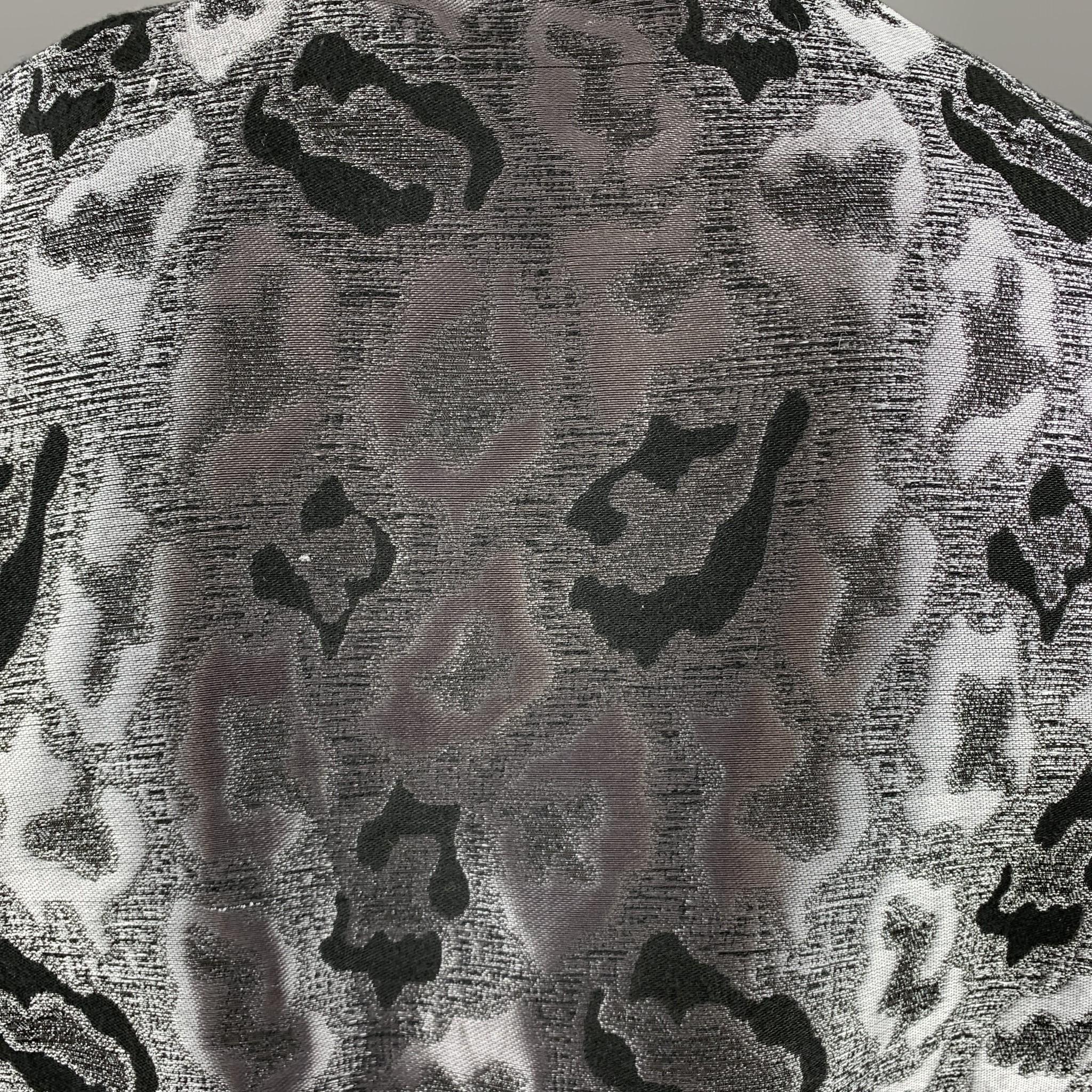 black jacket jacquard