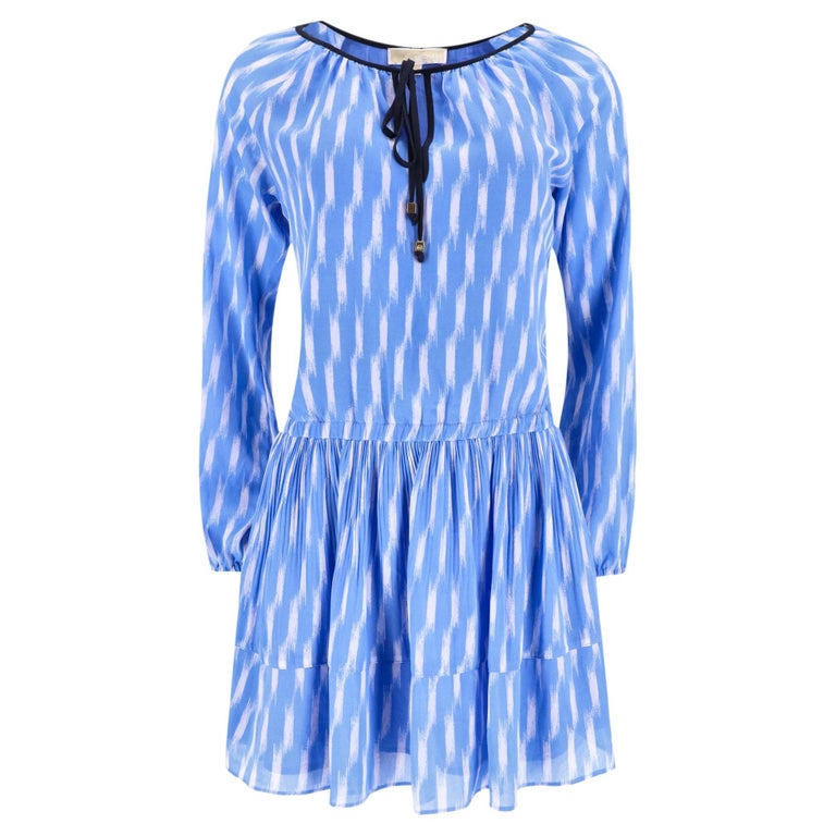 open lace back dress MICHAEL Michael Kors Pleated Lam Mini Dress  DGFOutlet