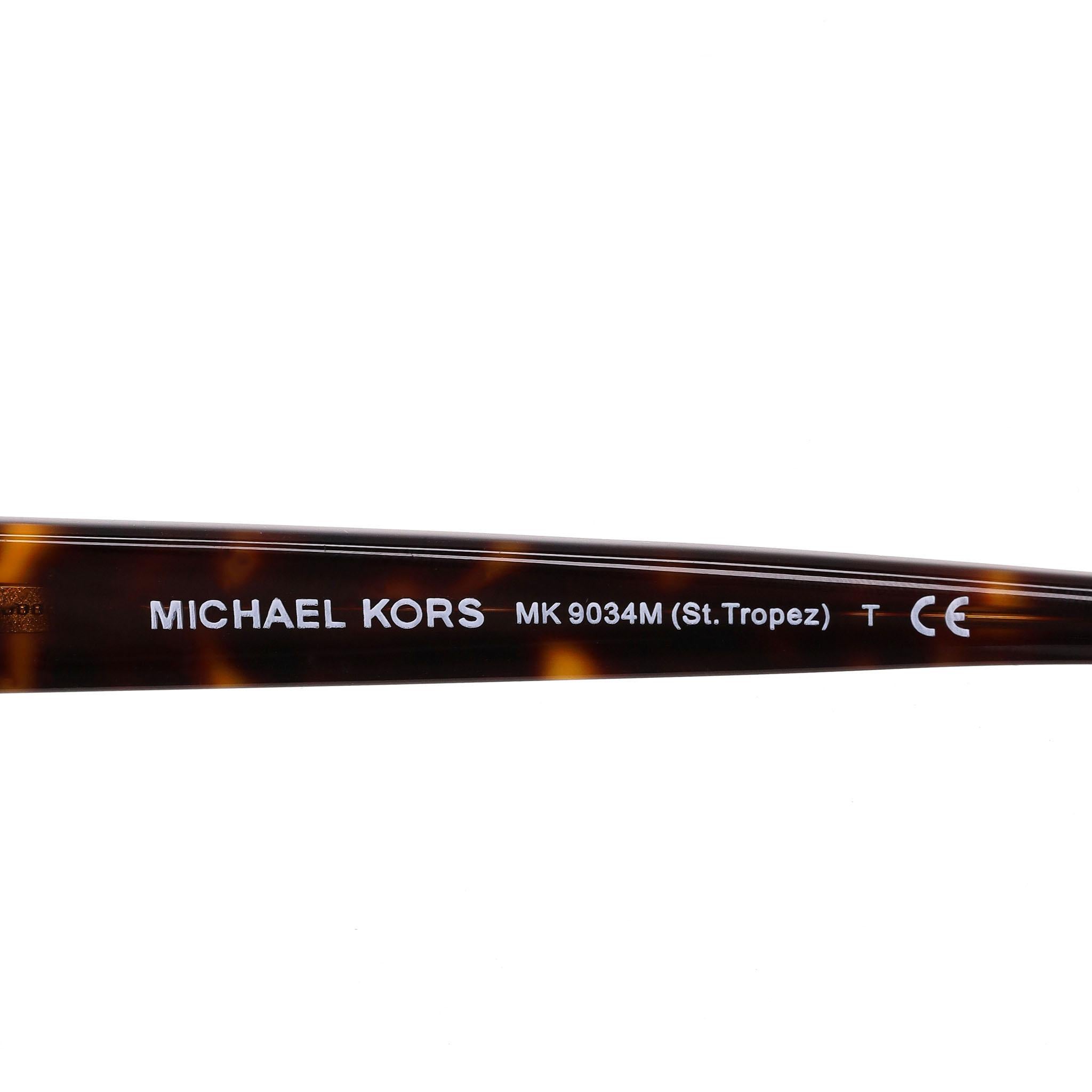 Michael Kors St. Tropez Tortoise Sunglasses For Sale 2