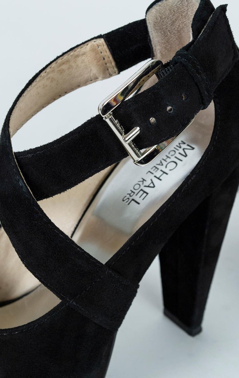 michael kors platform heel