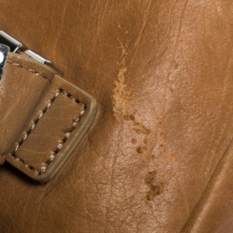 Michael Kors - Tote convertibile con cinturino con fibbia in pelle Tan in vendita 3