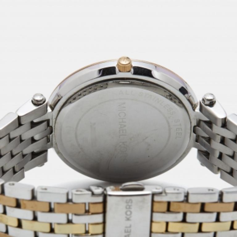 Michael Kors Reloj de pulsera para mujer Darci MK3203 de acero inoxidable tricolor 39 mm en venta 1
