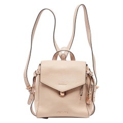 Michael Kors Two Tone Pink Leather Small Bristol Backpack