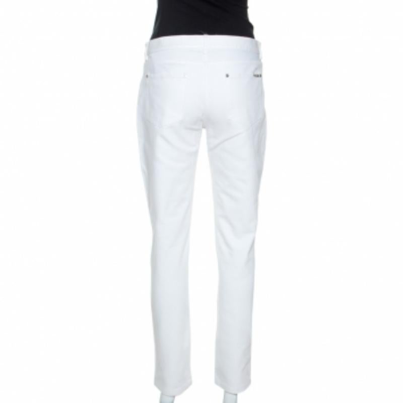 Michael Kors Vaqueros blancos rectos M en venta 1