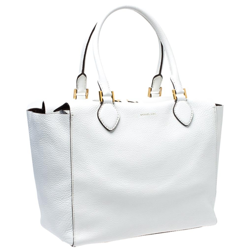white soft leather handbags
