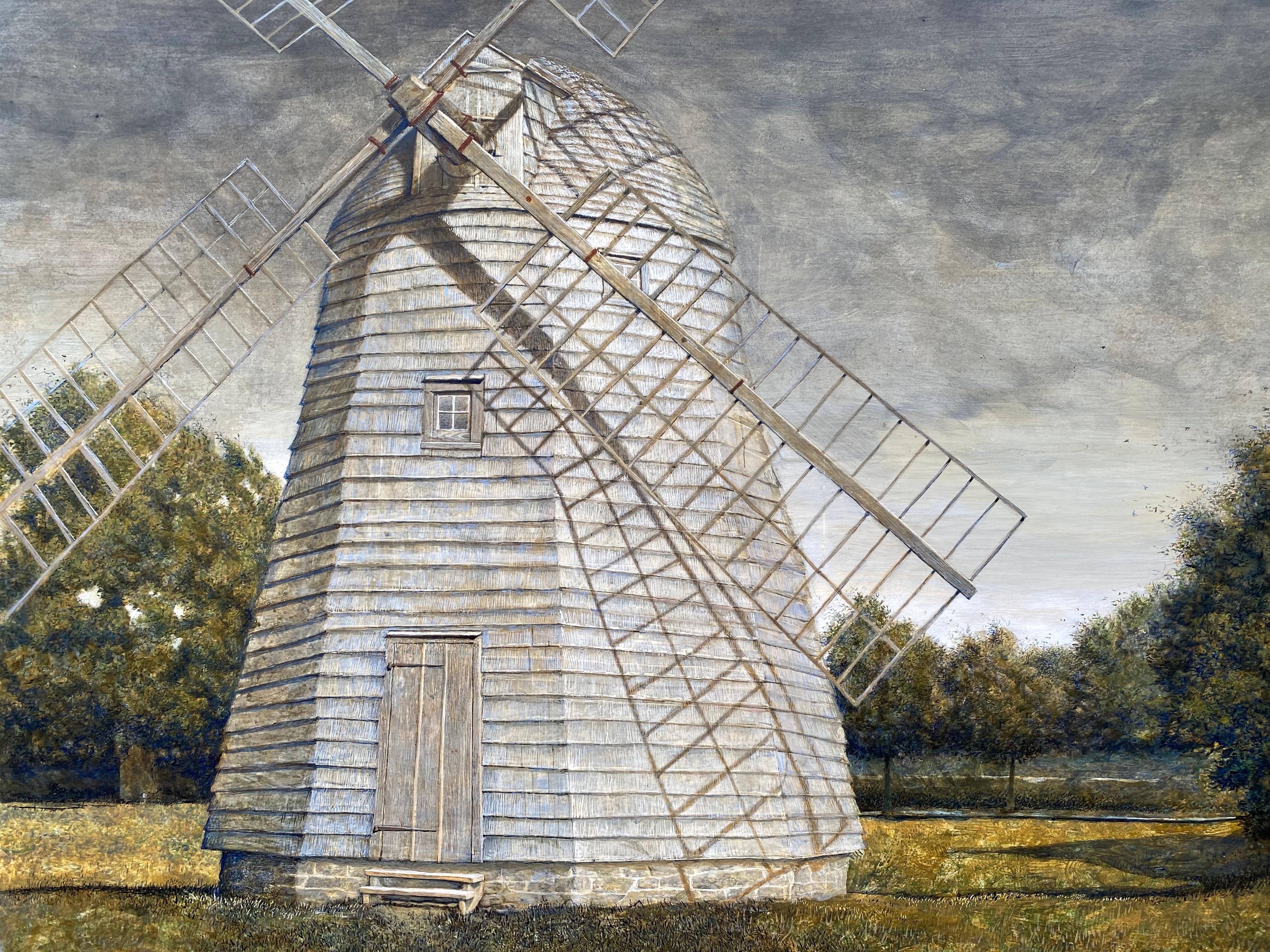 “The Village Green” - Painting by Michael Kotasek