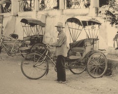 Burmese Pedicabs, Photograph, Archival Ink Jet