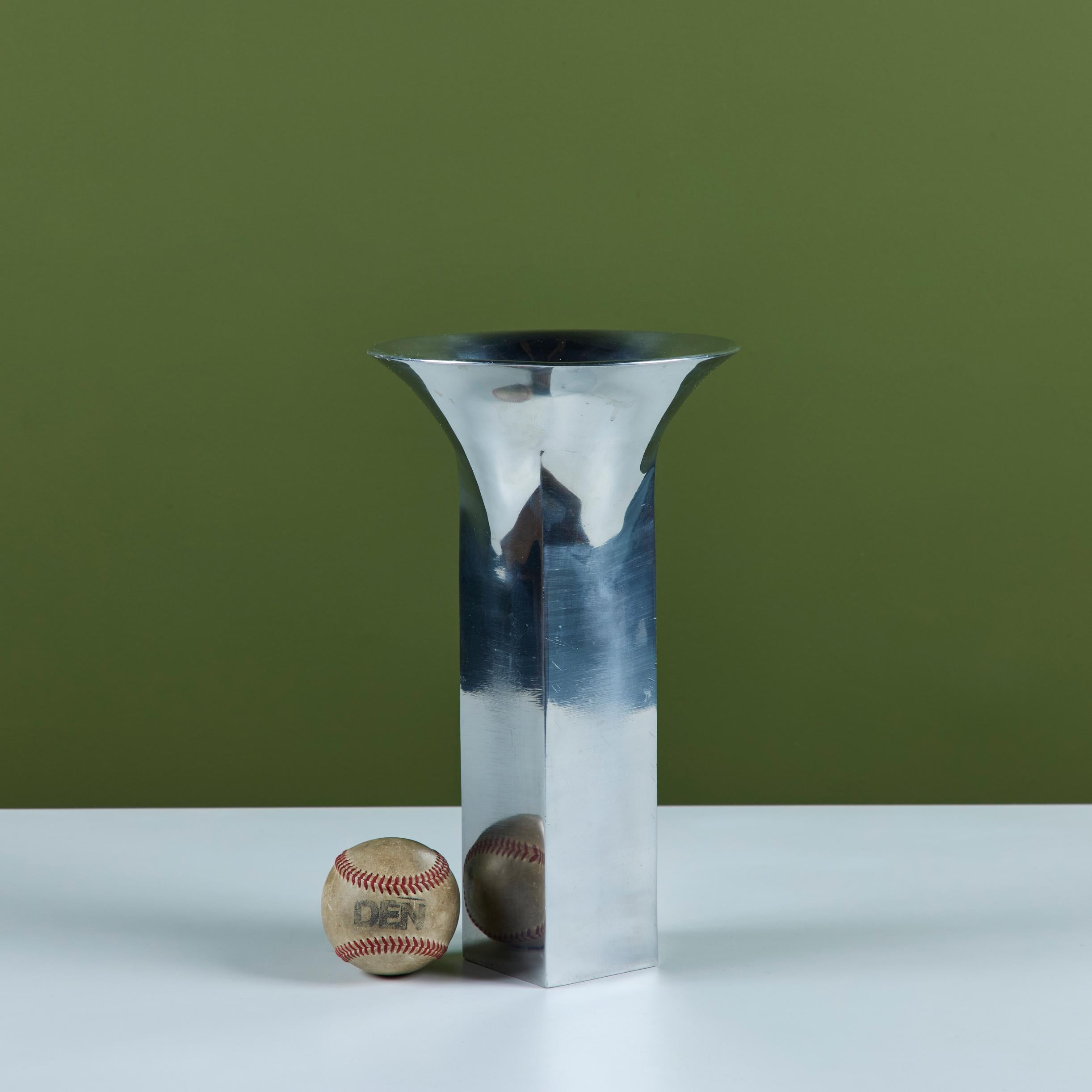 American Michael Lax Design Grainware METAAL Vase