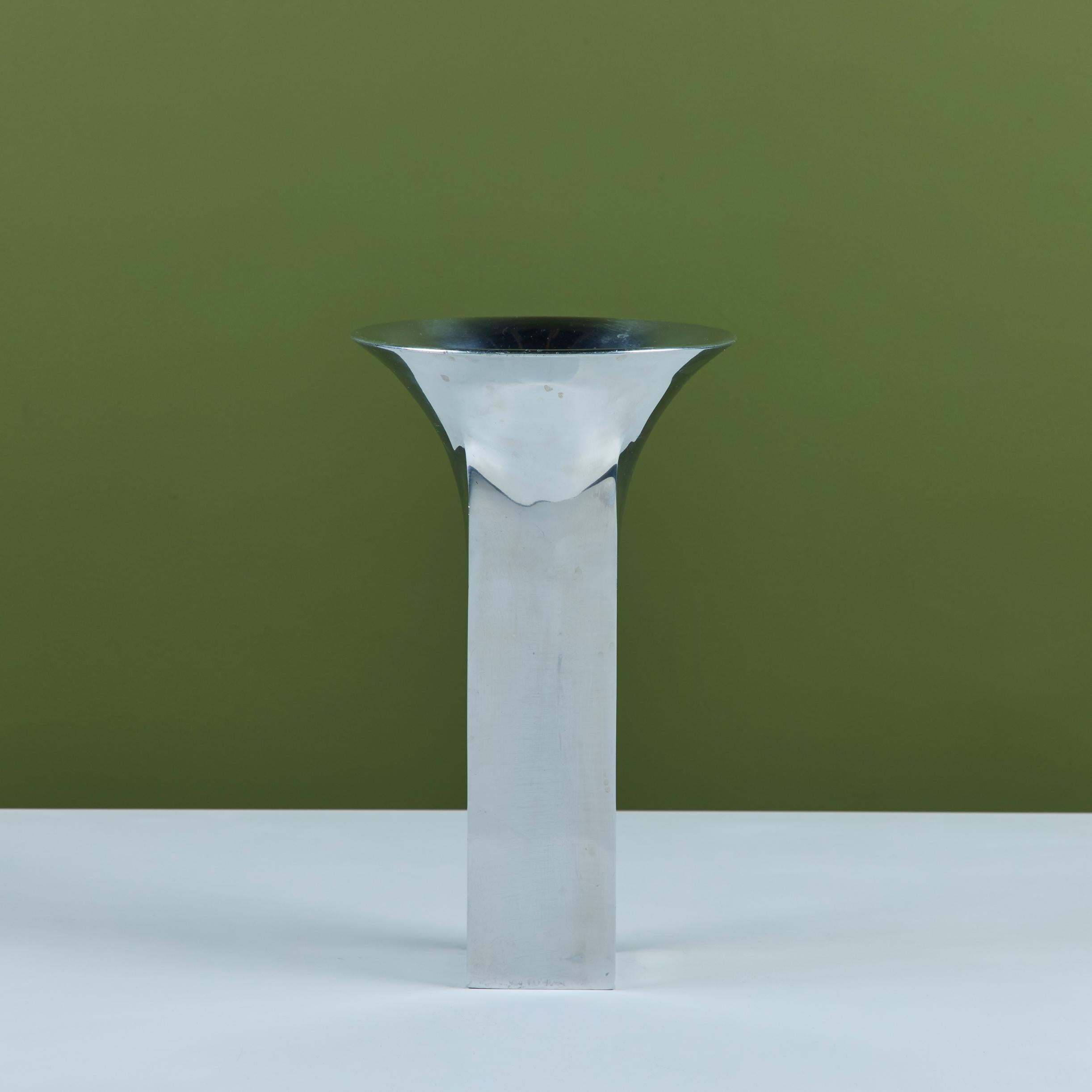 Michael Lax Design Grainware METAAL Vase In Good Condition In Los Angeles, CA