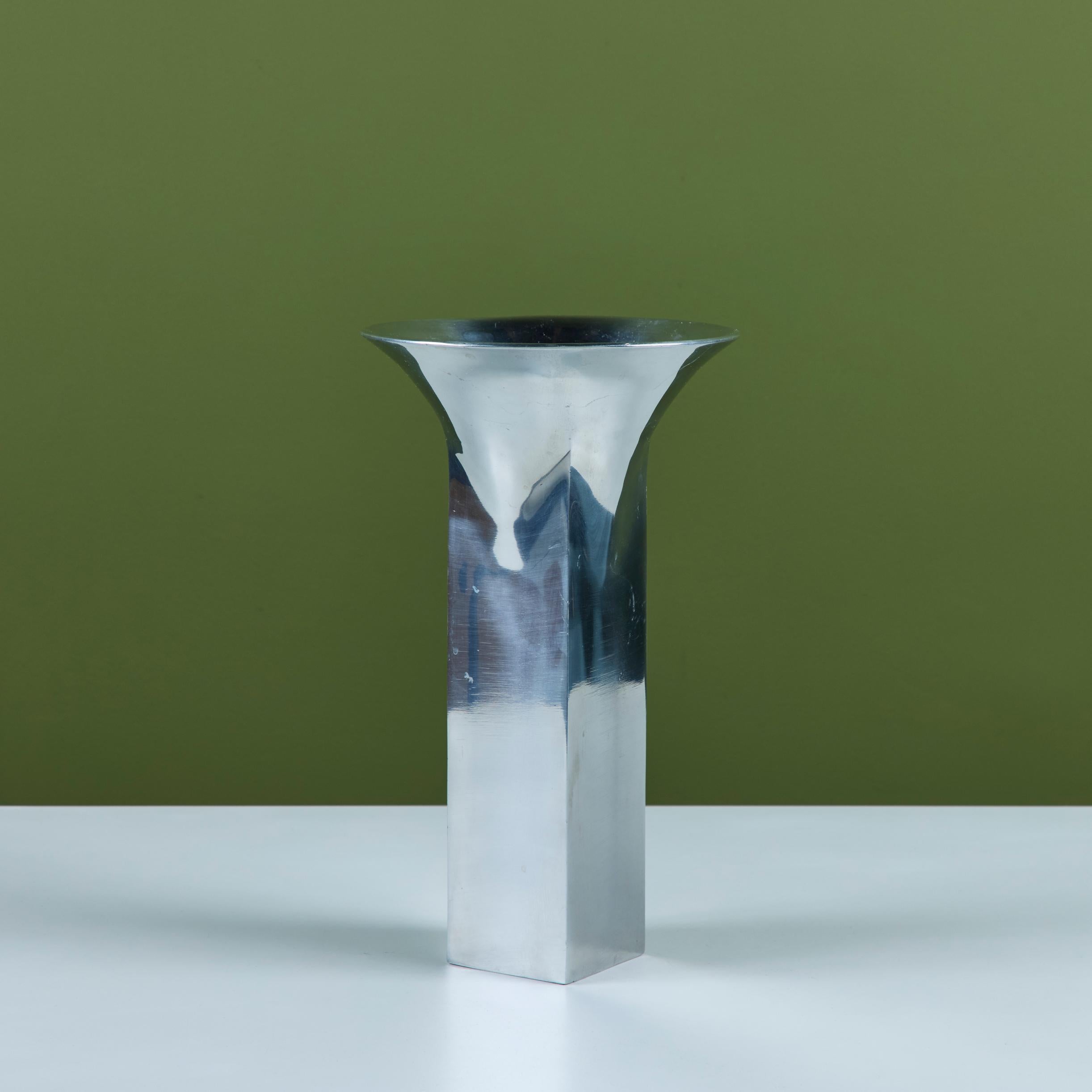 Aluminum Michael Lax Design Grainware METAAL Vase