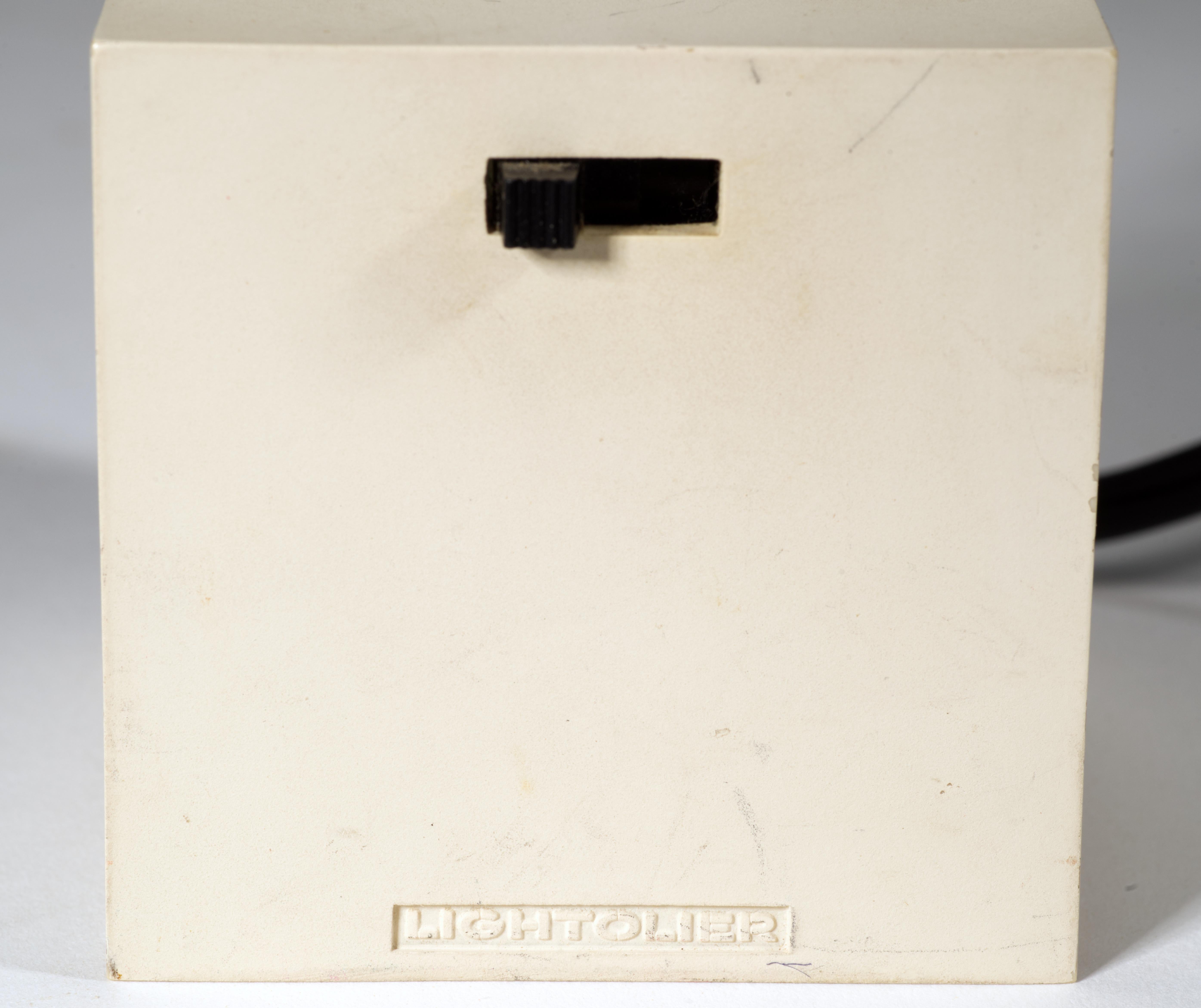 Michael Lax für Lightolier Lytegem Teleskop-Lampe mit Quasten, Vintage 1960er Jahre 6