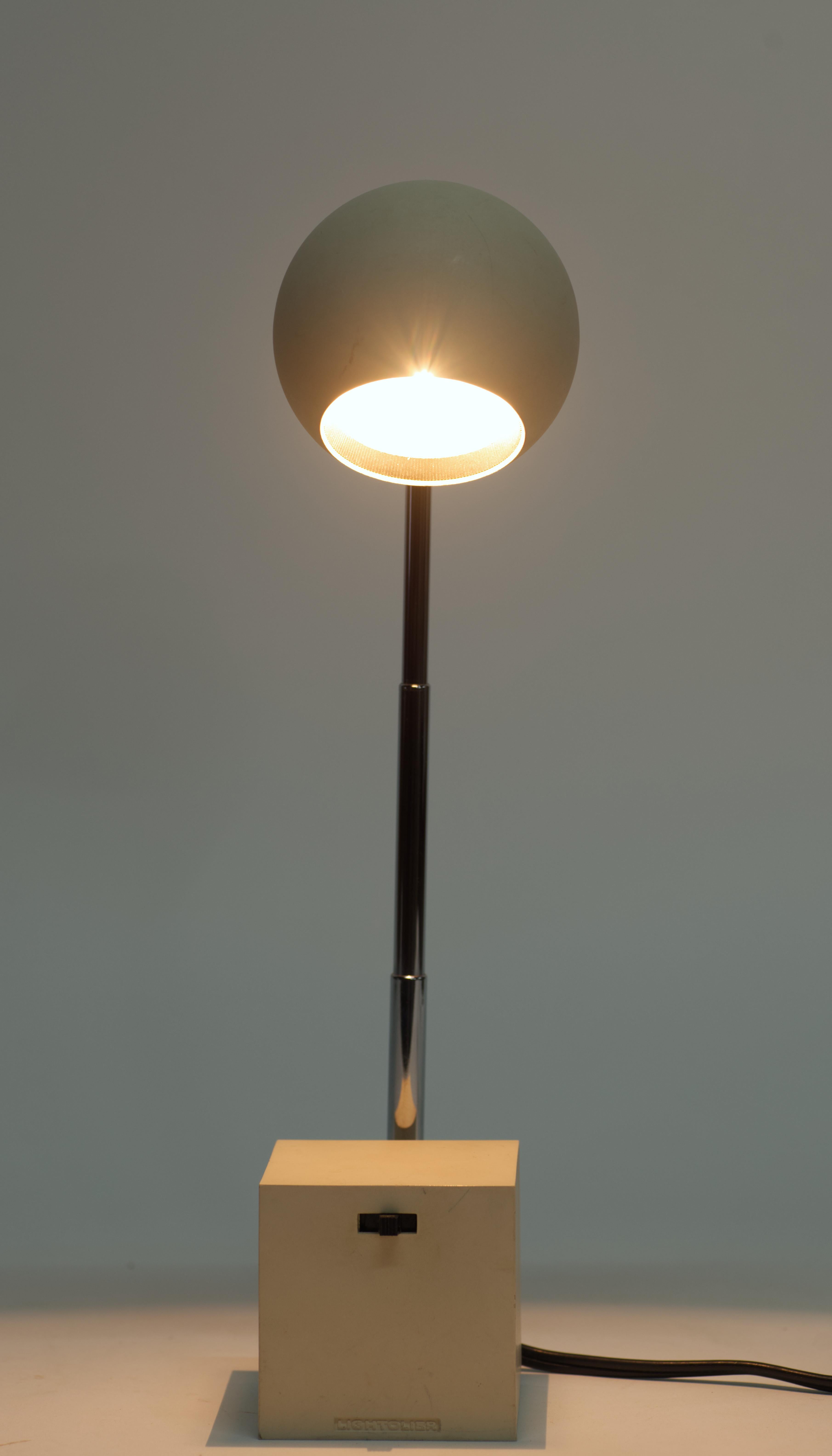 Michael Lax für Lightolier Lytegem Teleskop-Lampe mit Quasten, Vintage 1960er Jahre 11