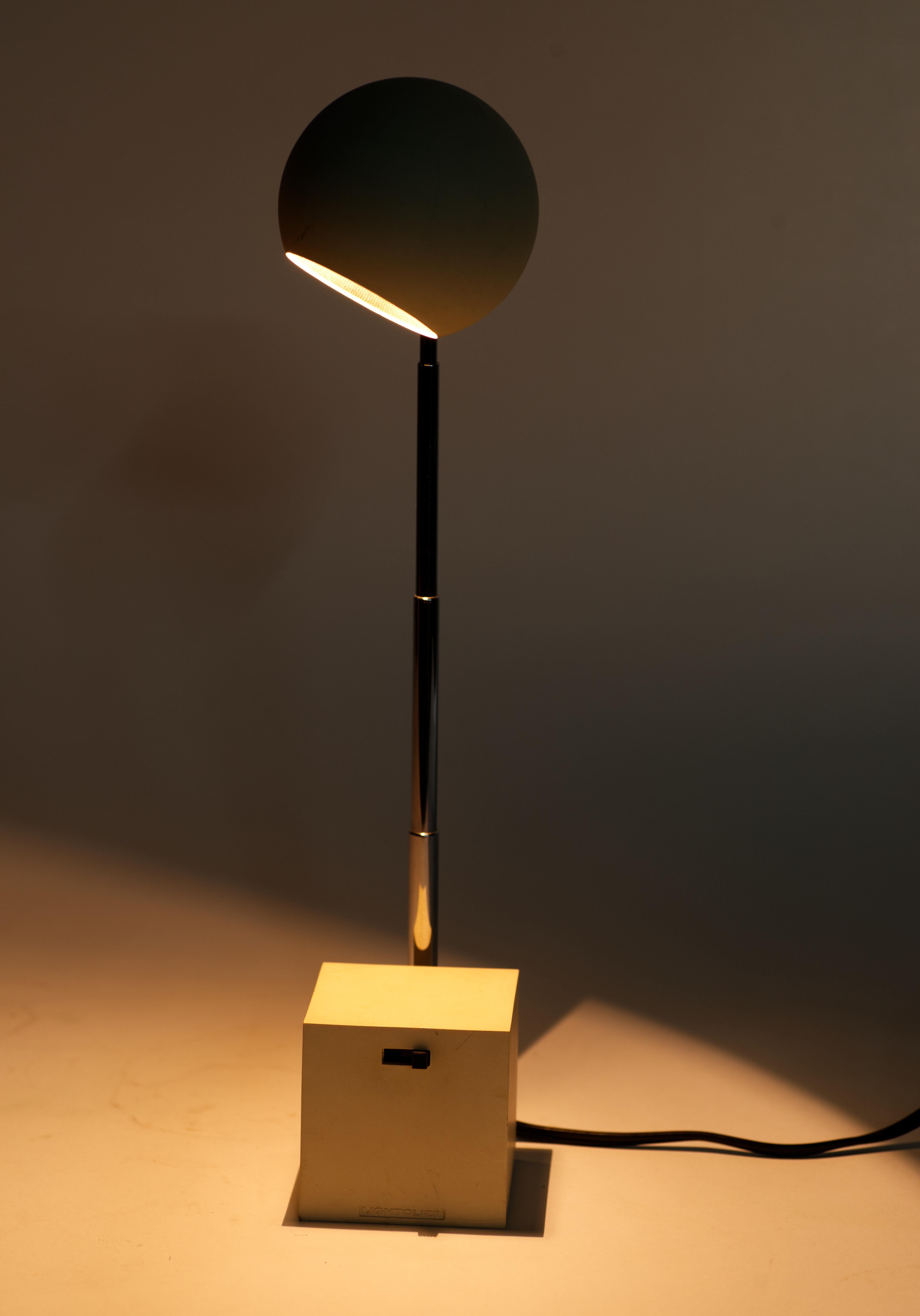Michael Lax für Lightolier Lytegem Teleskop-Lampe mit Quasten, Vintage 1960er Jahre 13