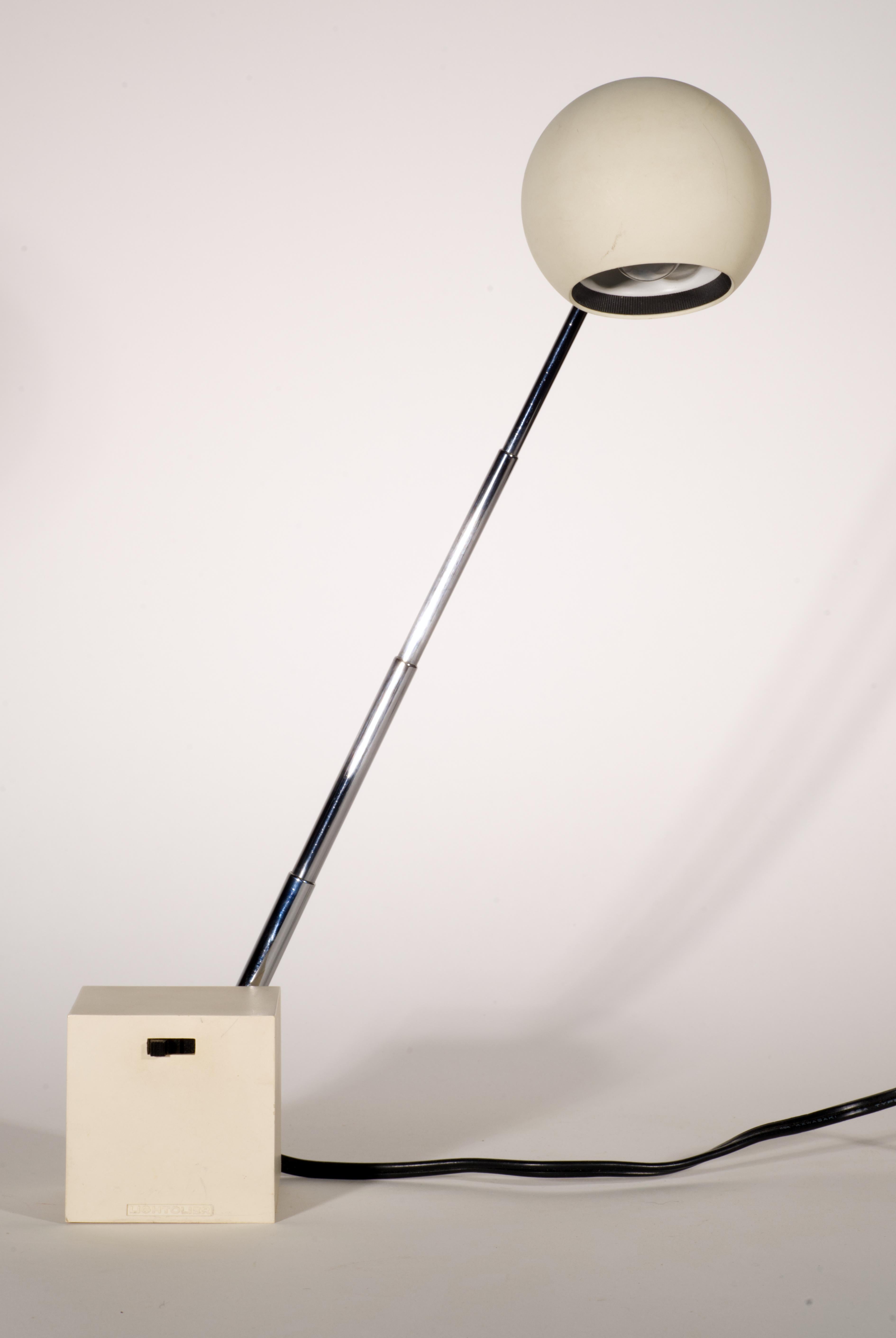 Michael Lax für Lightolier Lytegem Teleskop-Lampe mit Quasten, Vintage 1960er Jahre (Japanisch)