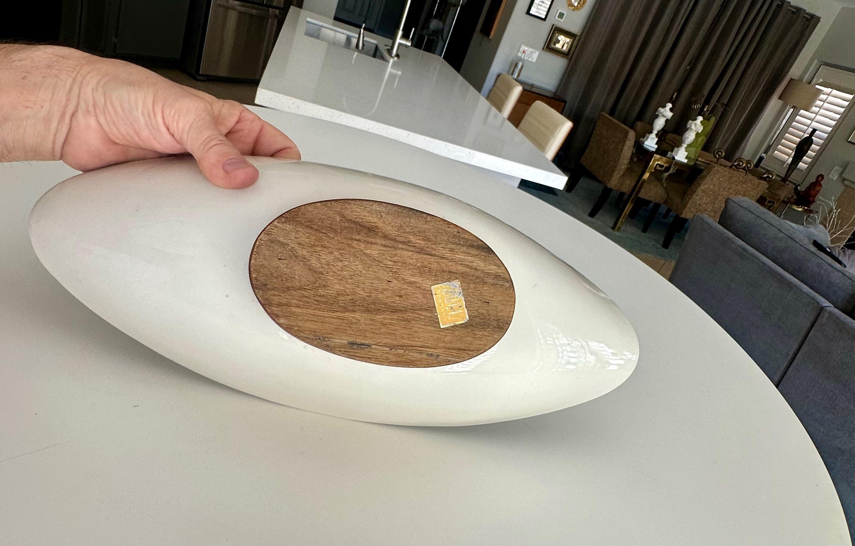 Michael Lax Tazón ovalado Hyalyn 