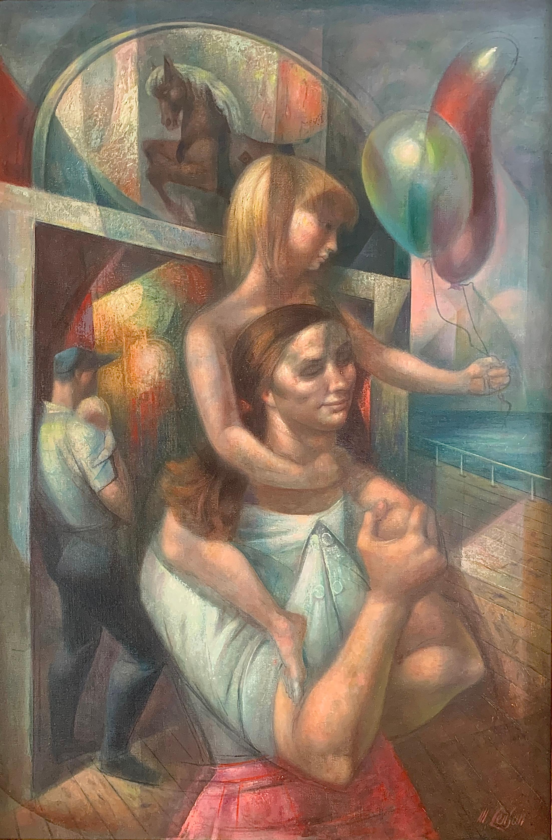 Paseo marítimo - Painting de Michael Lenson