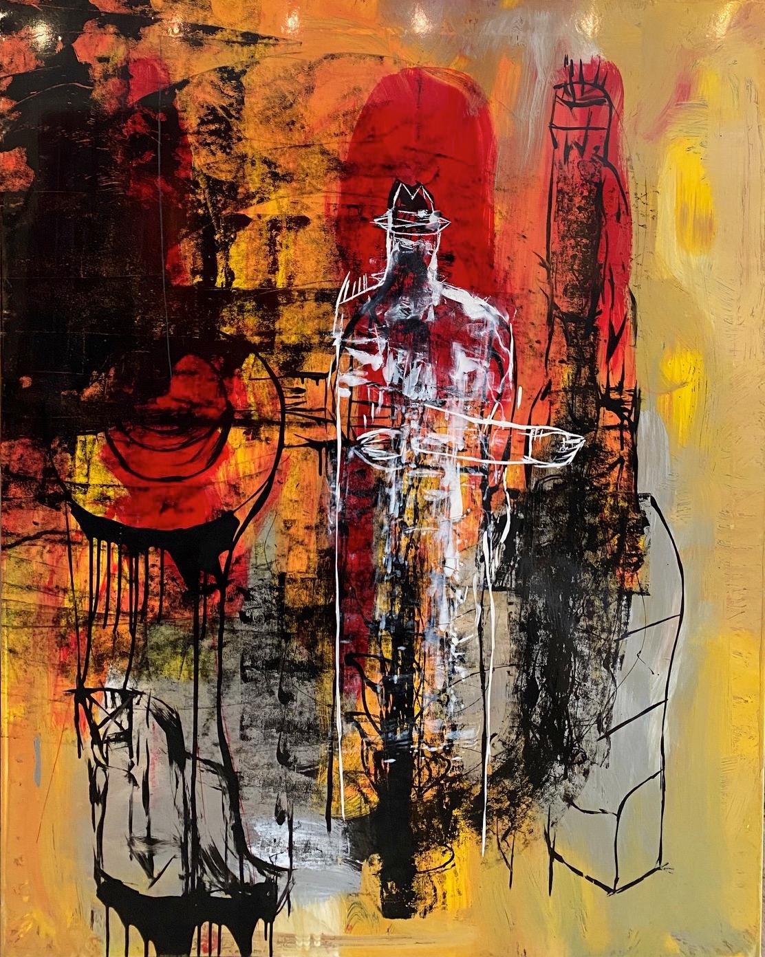 Abstract Painting di Michael Lotenero - Criminale