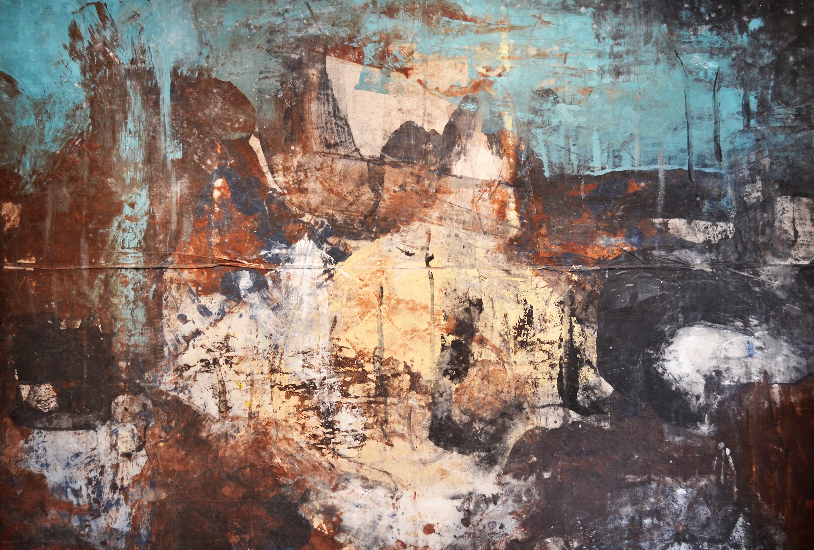 El Ravel - Técnica mixta sobre lienzo - Mixed Media Art de Michael Lotenero