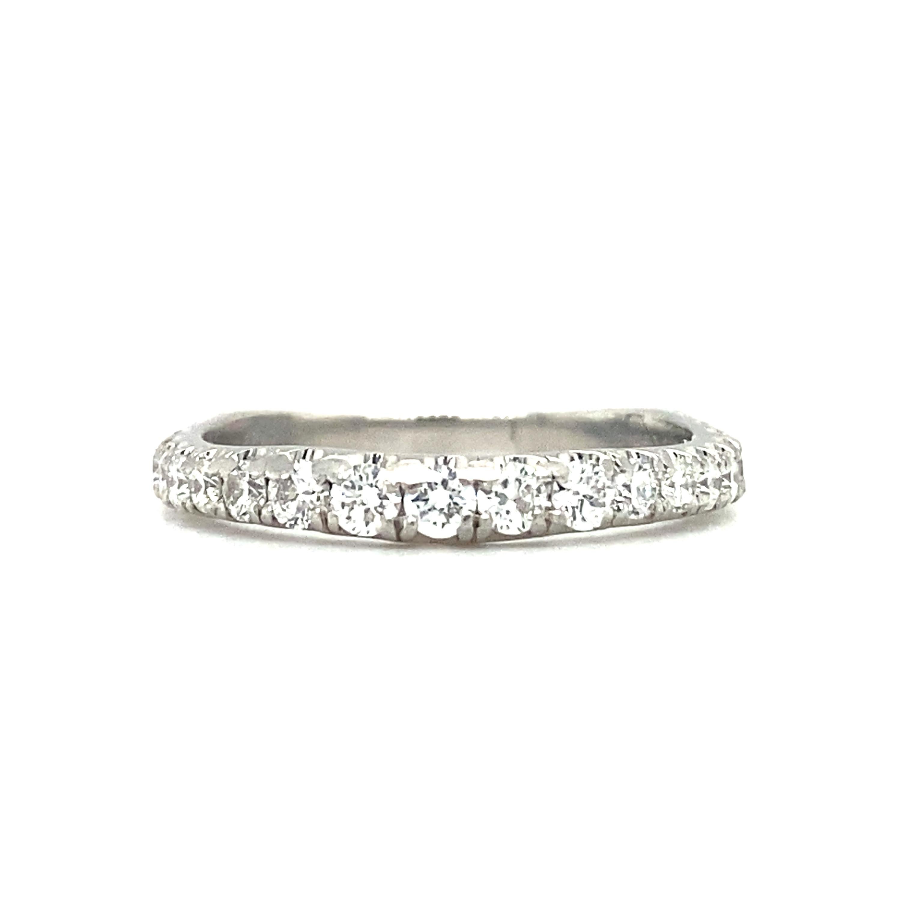 euro shank wedding band