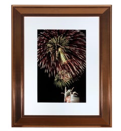 Fireworks Giclée Print, Signed, Abstract Style, Framed, 2000-2009