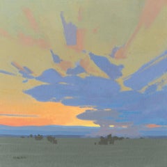 "Across Hope" di Michael Magrin, pittura a olio, paesaggio CO