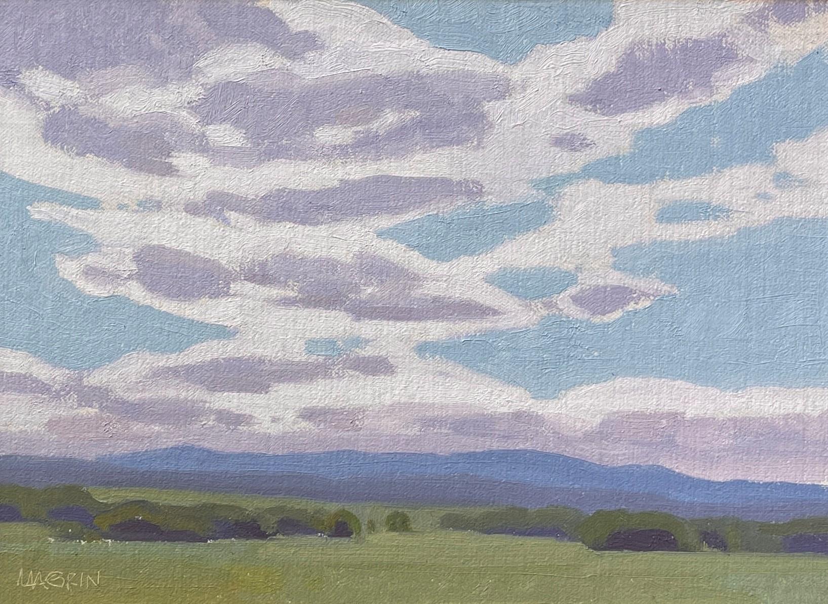 "Bow Mar Blue Skies" - Western Landscape and Skyscape, Oil Painting on Linen