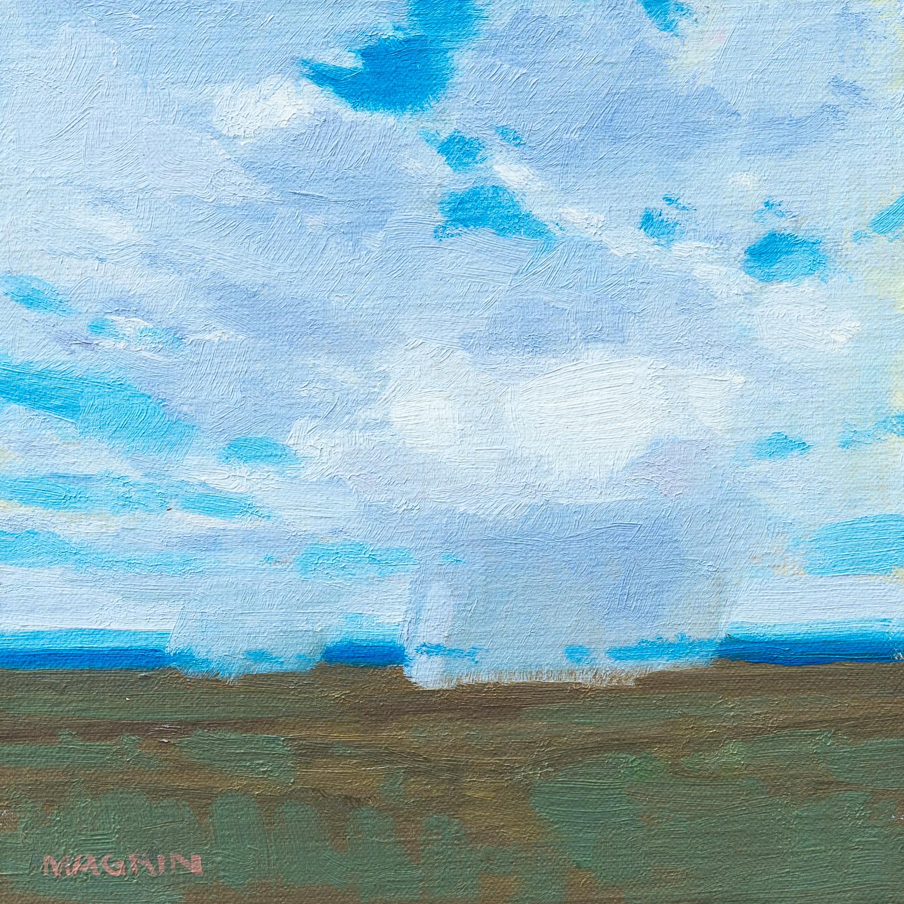 «stant Rains » de Michael Magrin, peinture à l'huile, paysage du Colorado