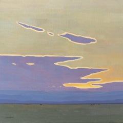 "Promessa di guarigione" di Michael Magrin, pittura a olio, paesaggio CO