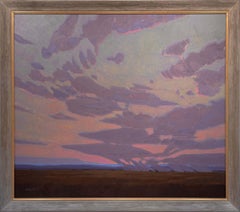 "Remembering Today" (2025) Oil Painting, Colorado Landscape, Sunset