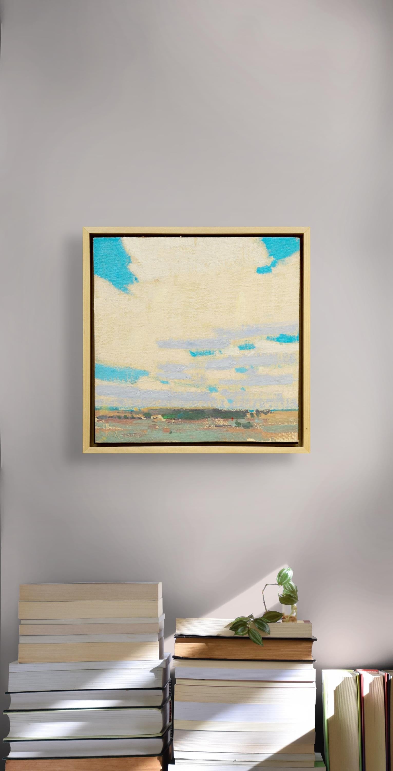 « Southern Colorado Skies » de Michael Magrin, peinture à l'huile de paysage en vente 9