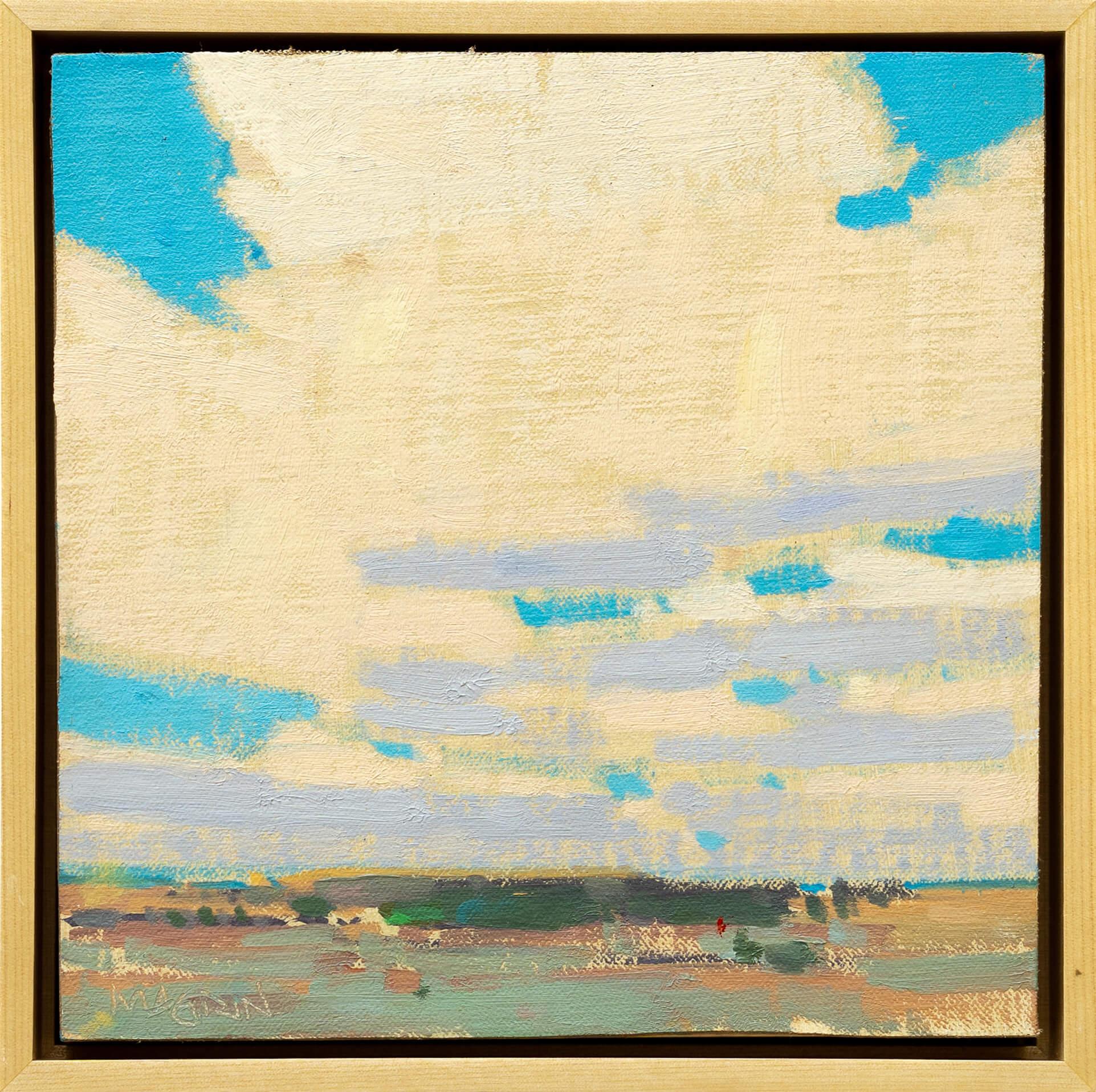 « Southern Colorado Skies » de Michael Magrin, peinture à l'huile de paysage en vente 1