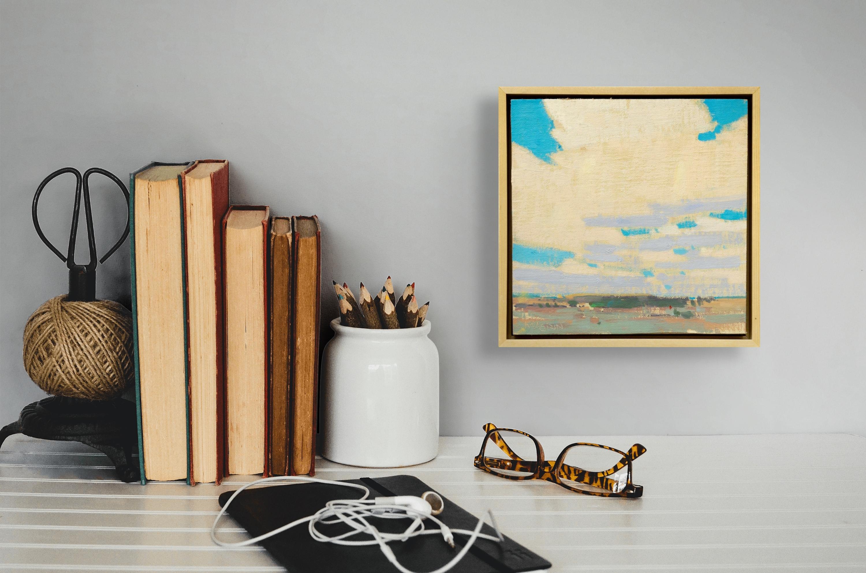 « Southern Colorado Skies » de Michael Magrin, peinture à l'huile de paysage en vente 6