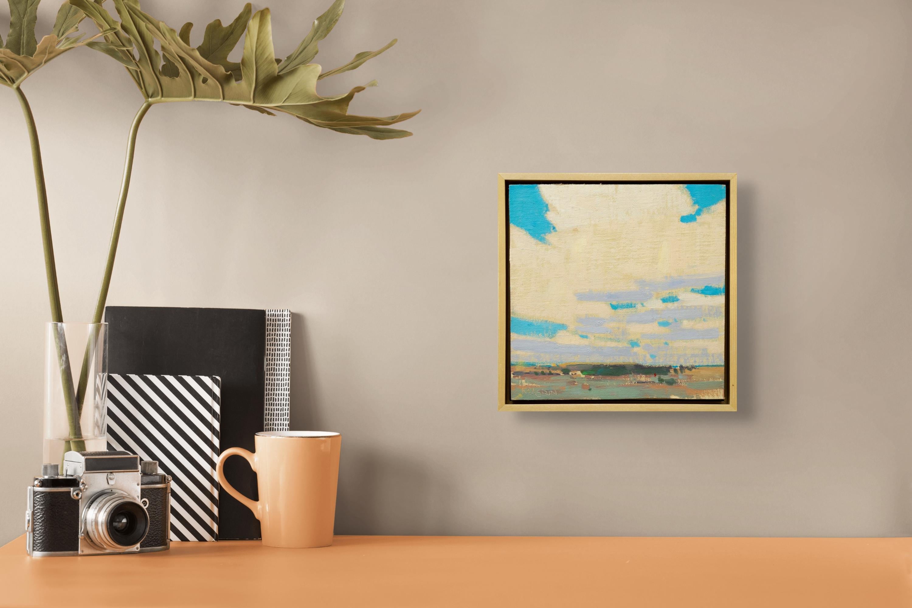 « Southern Colorado Skies » de Michael Magrin, peinture à l'huile de paysage en vente 8