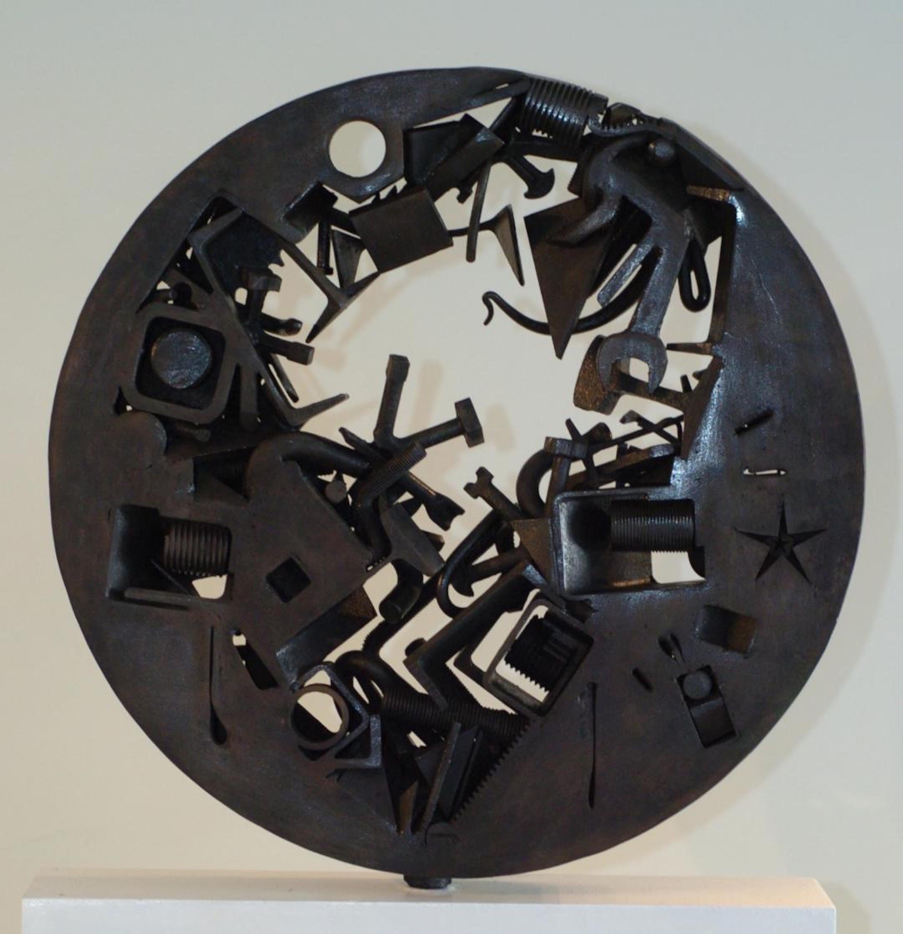 MYSTIC DISC - Sculpture by Michael Malpass