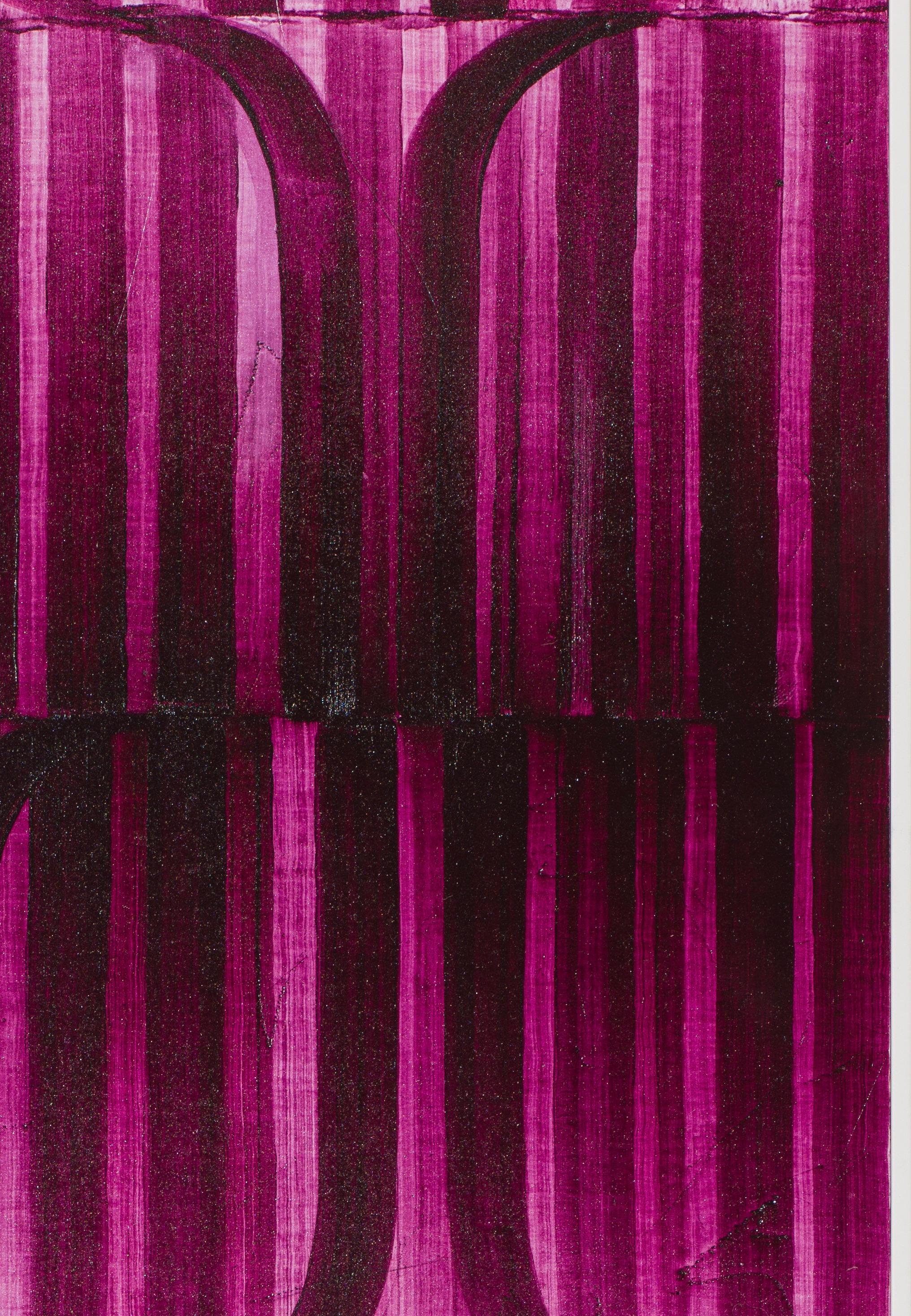 Violet #7 - Abstract Painting by Michael Marlowe