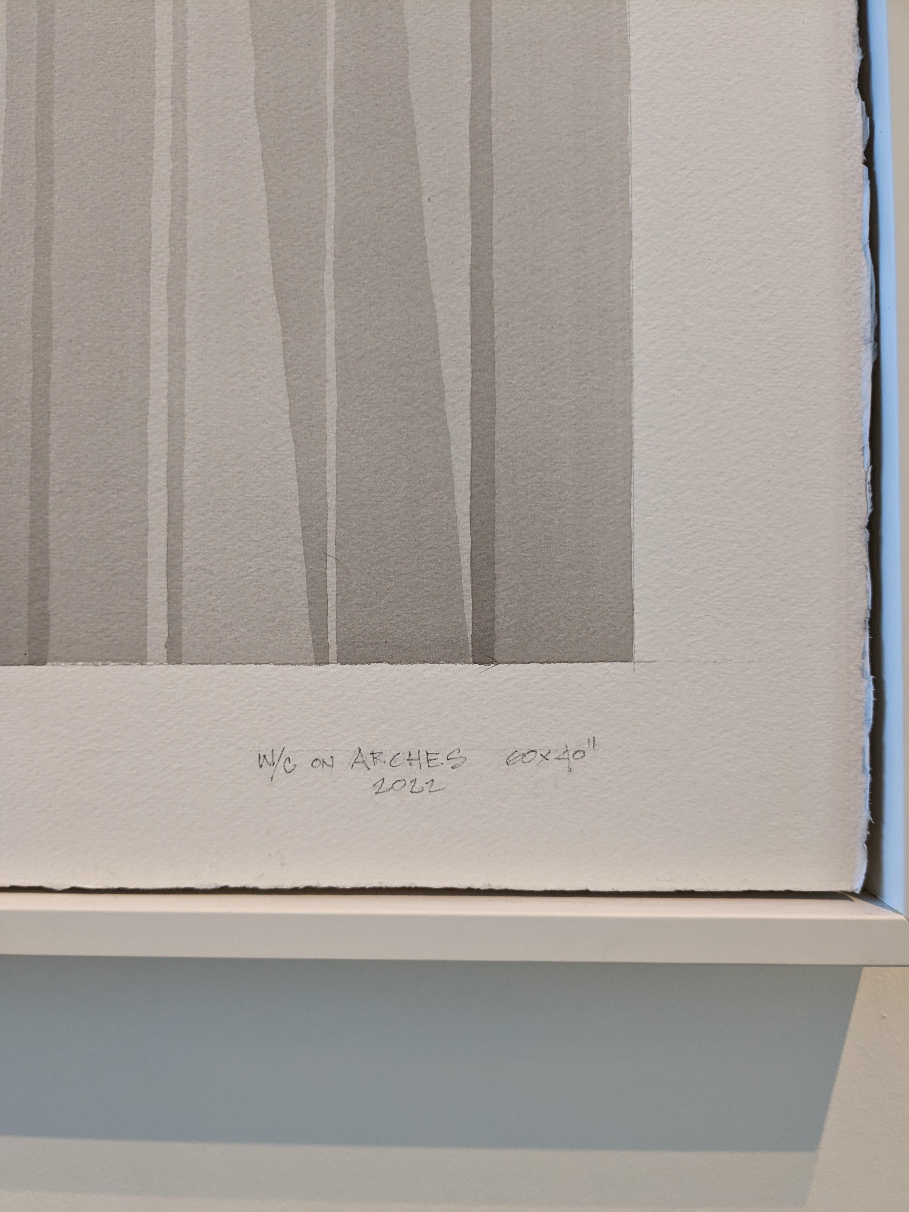 Luce bianca/Cuore bianco - Painting di Michael Marlowe