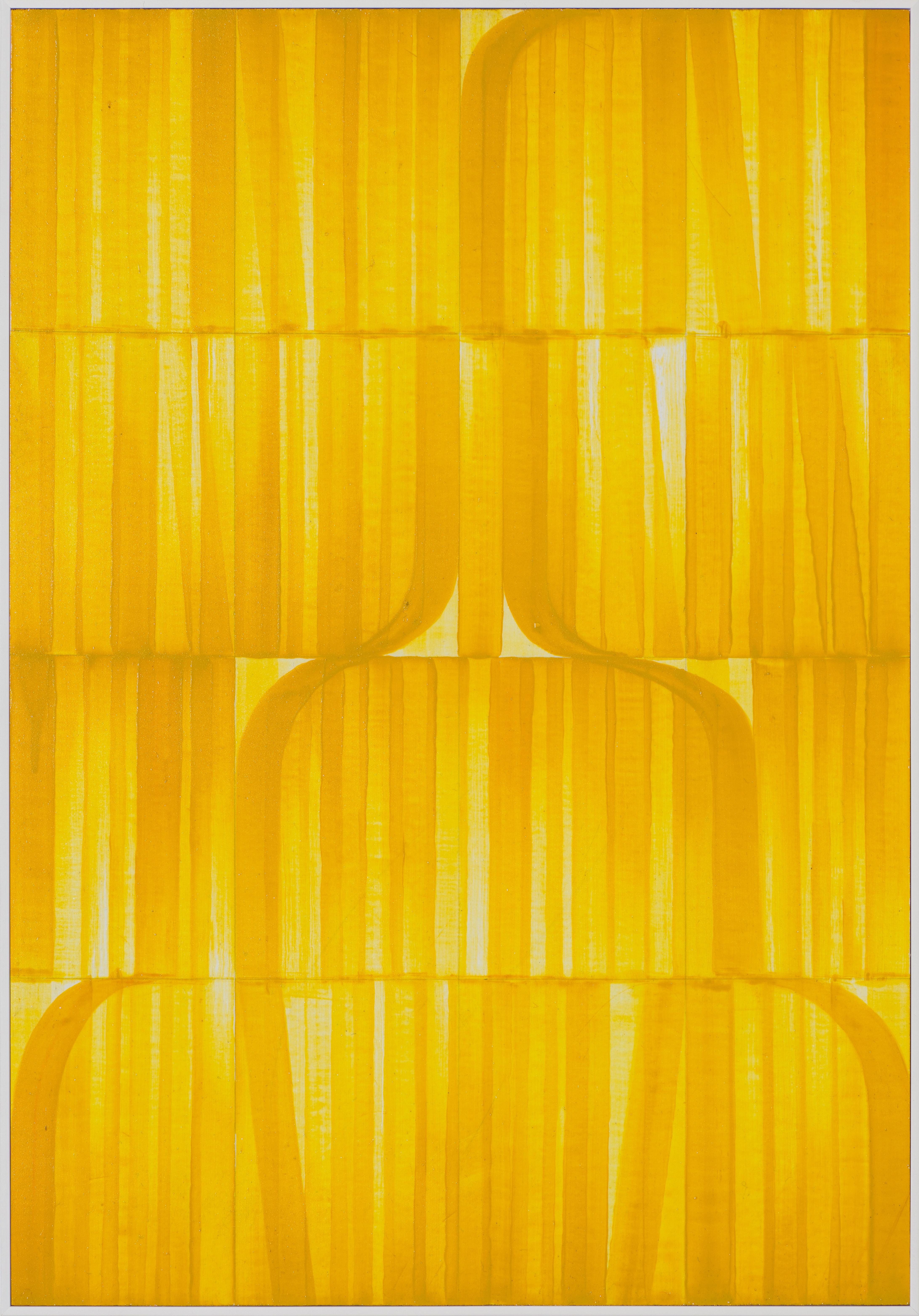 Michael Marlowe Abstract Painting - Yellow #3