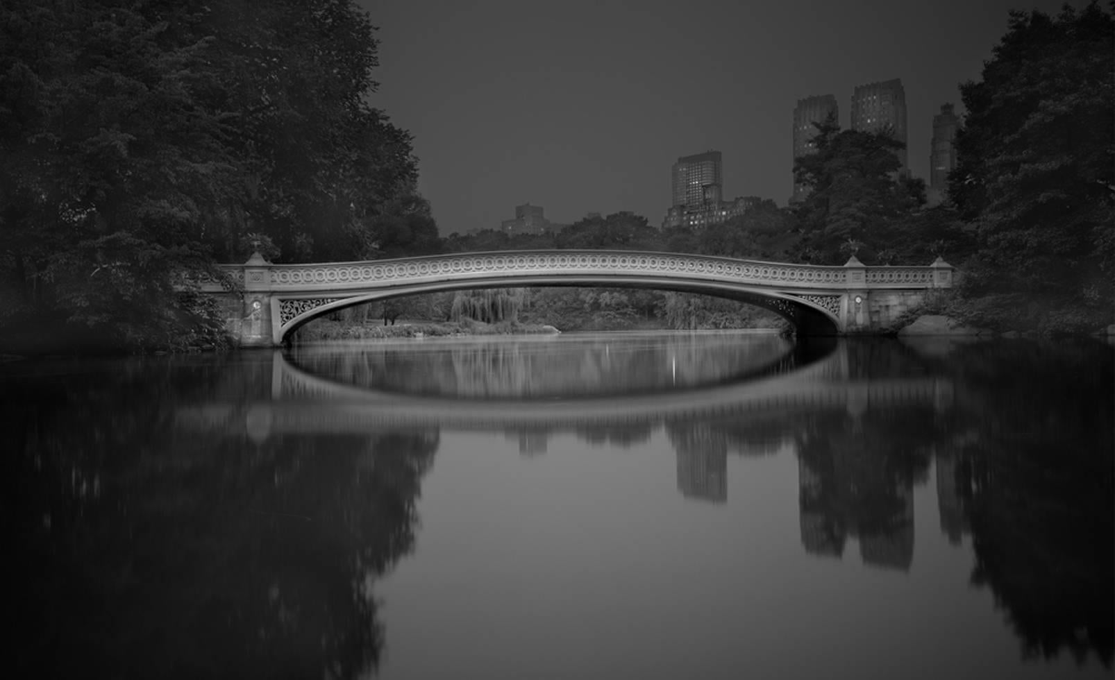 Michael Massaia Black and White Photograph - Bow Bridge