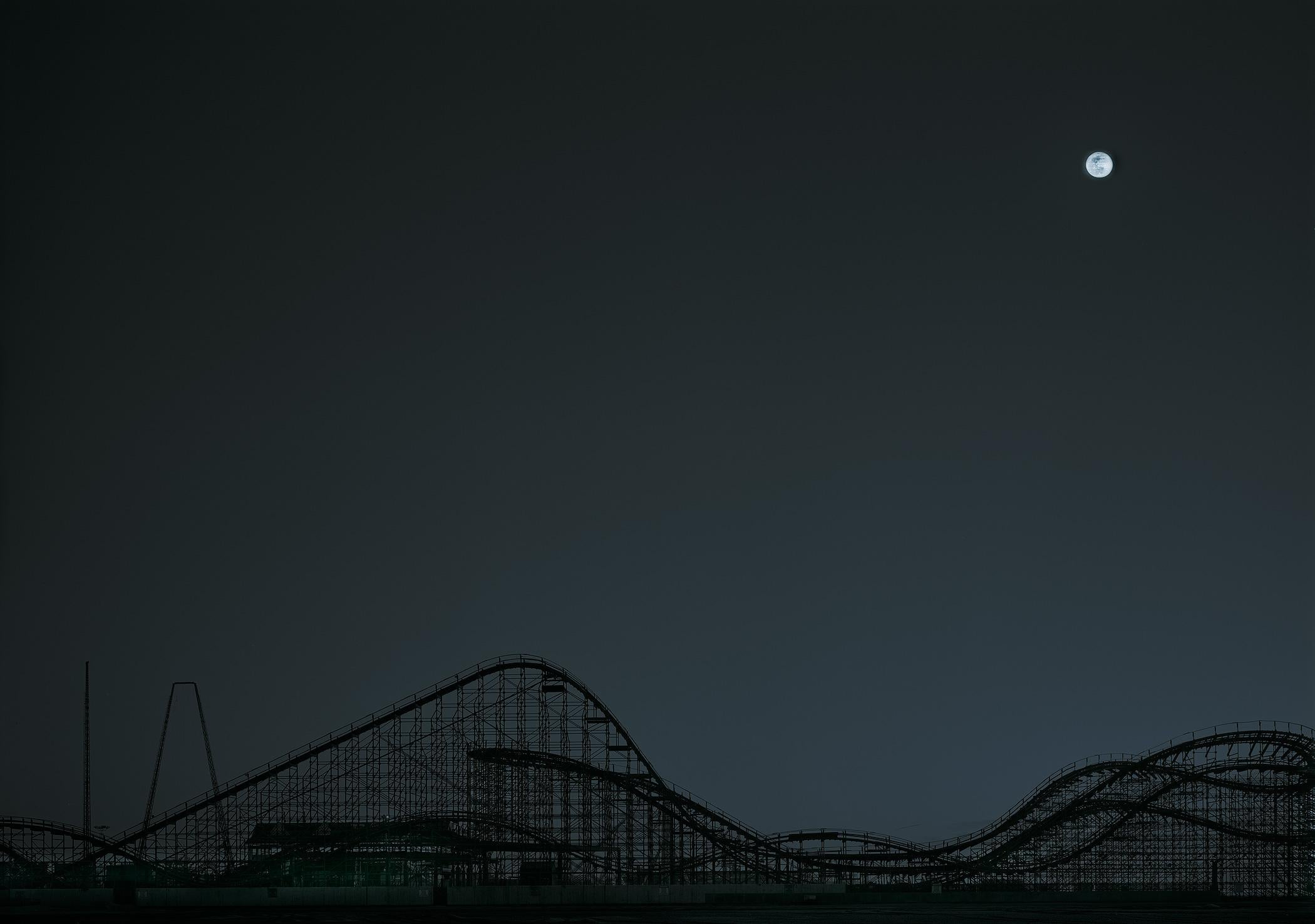 Great White, Moonrise - Photograph by Michael Massaia