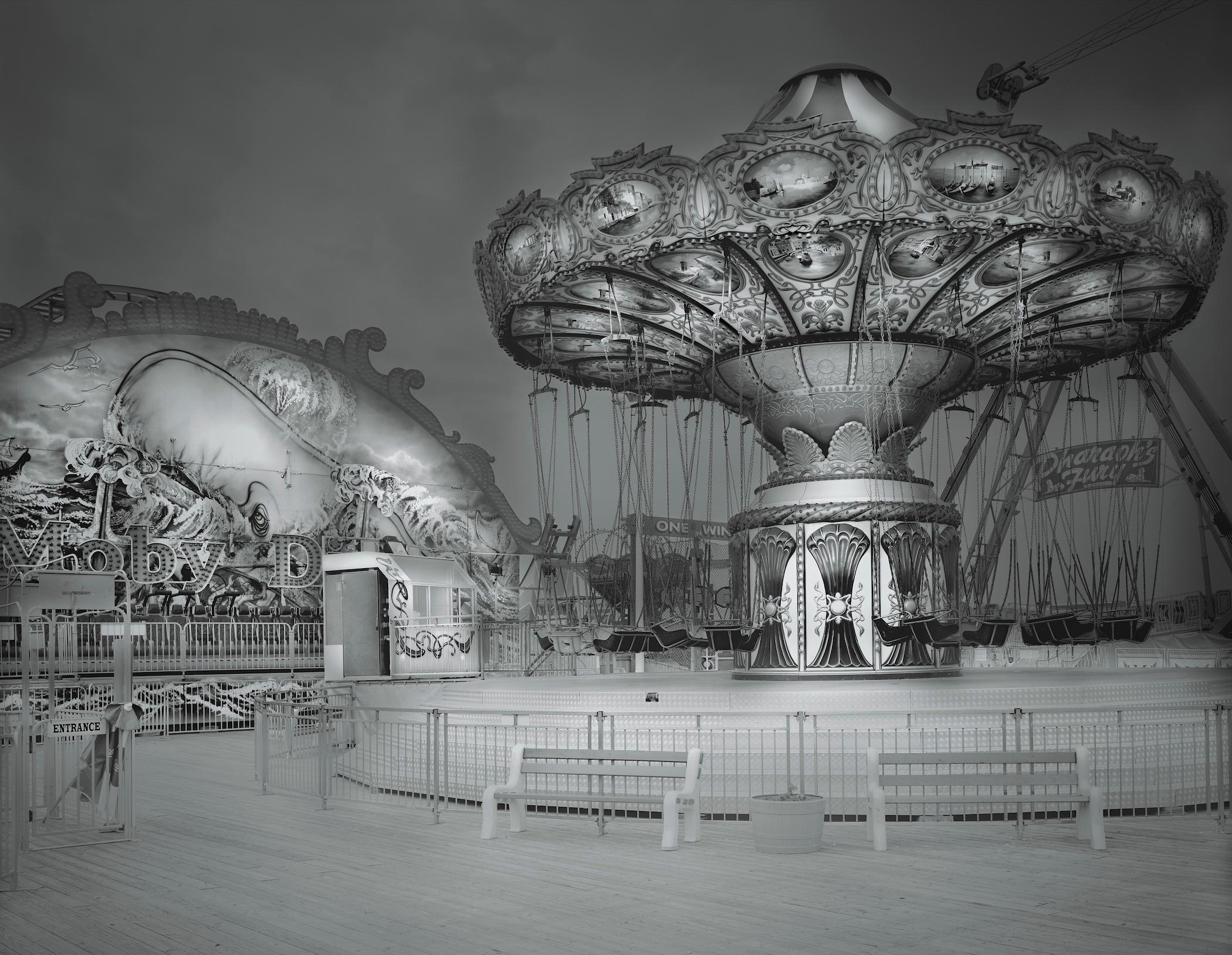 Michael Massaia - Moby Dick & Swing Ride, Photography 2010, Printed After