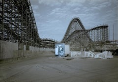 Michael Massaia - Off Season & Toppled Life Guard Chairs, 2020, Printed After