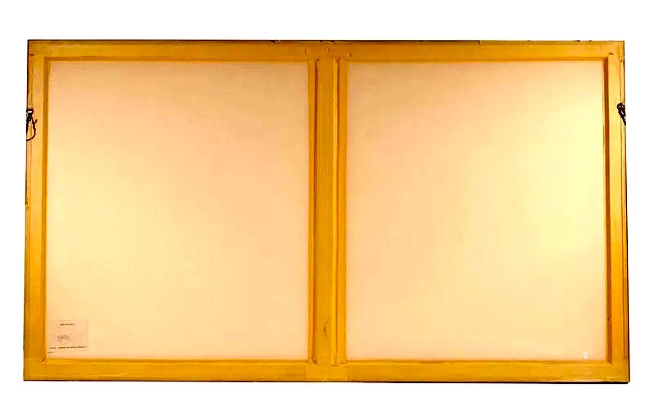 Large American Modernist Monotype Michael Mazur The Lake Expressionist Landscape For Sale 7