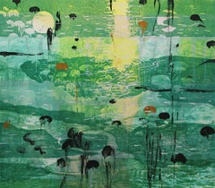 Pond Edge VI, Limited Edition Michael Mazur Print from Pond Edge Series