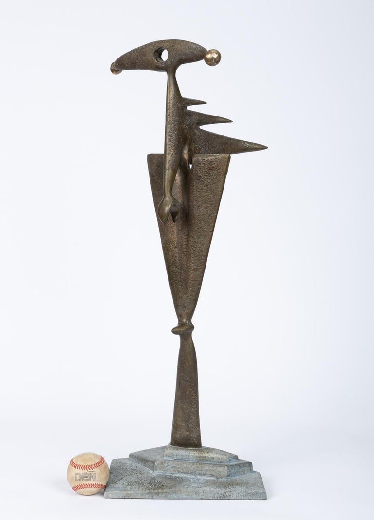 Michael McCleve Bronze Brutalist Sculpture at 1stDibs