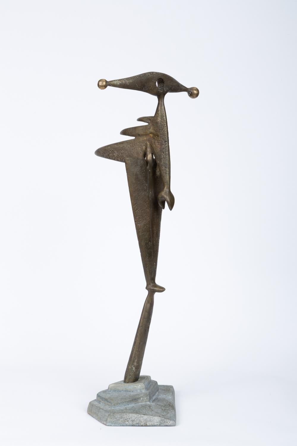 Michael McCleve Bronze Brutalist Sculpture 2