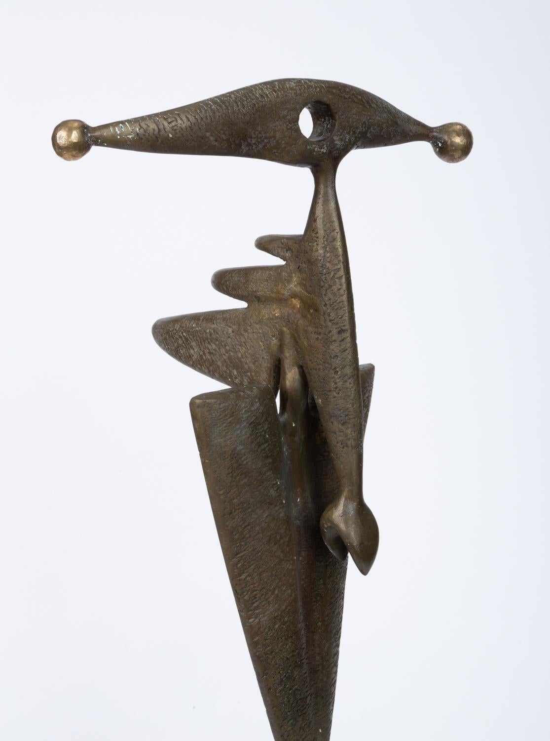 Michael McCleve Bronze Brutalist Sculpture 4