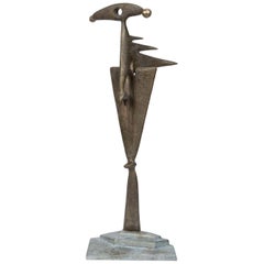 Michael McCleve Bronze Brutalist Sculpture